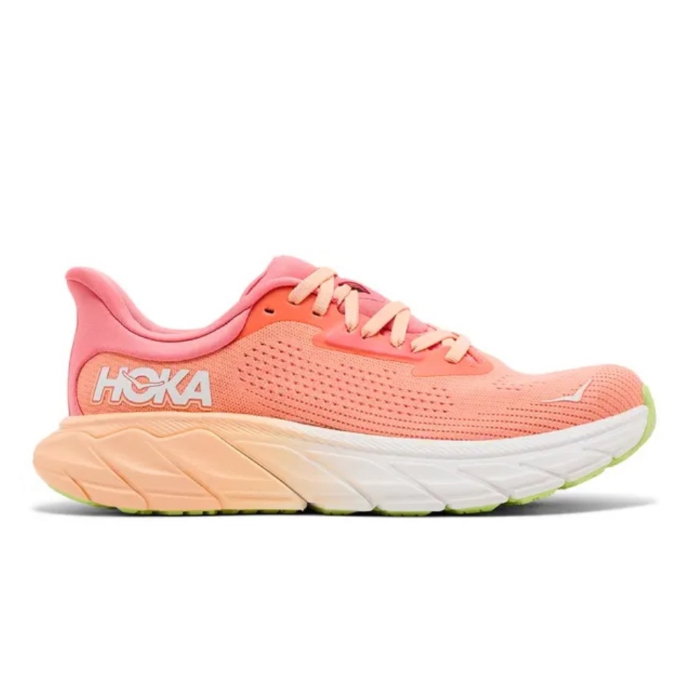 HOKA One Women's Arahi 7 Running Shoes Papaya Coral